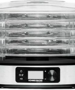 Dampfgarer & Reiskocher Rommelsbacher DA 350 Dörrautomat Edelstahl/schwarz