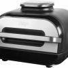 Fritteusen NINJA AG551EU Foodi Grill Max Heißluft-Fritteuse Grau/silber