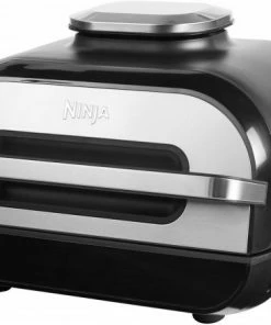 Fritteusen NINJA AG551EU Foodi Grill Max Heißluft-Fritteuse Grau/silber