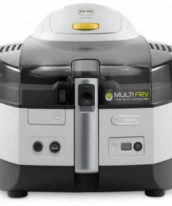 Fritteusen DeLonghi FH1363/1 Multifry Extra Heißluft-Fritteuse Weiß/antrazit