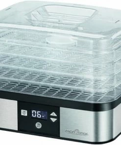 Dampfgarer & Reiskocher ProfiCook PC-DR 1116 Dörrautomat Edelstahl/schwarz