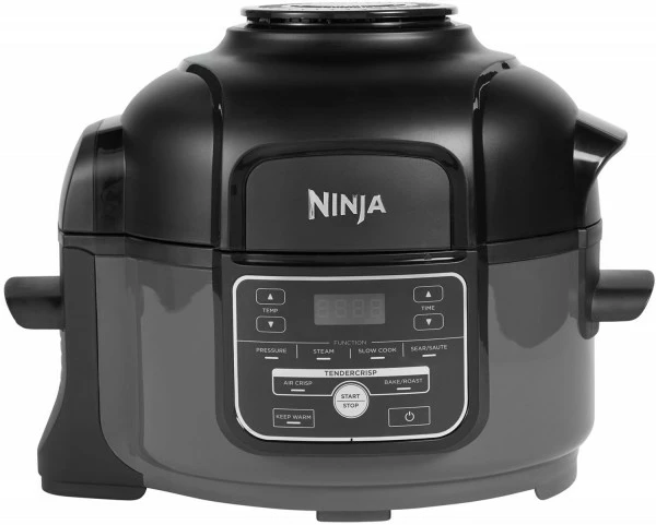 Fritteusen NINJA OP100EU Food Mini Heißluft-Fritteuse Schwarz 1 Fritteusen NINJA OP100EU Food Mini Heißluft-Fritteuse Schwarz