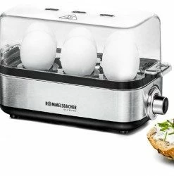 Rommelsbacher ER 600 Eierkocher Edelstahl/schwarz