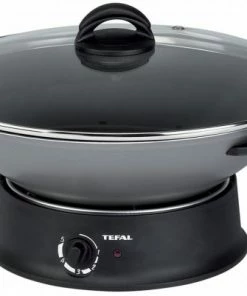 Tefal WO3000 Elektro-Wok Silber