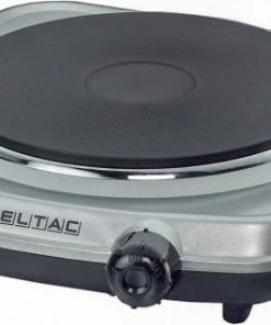 Geschirr- Und Kochplattenwärmer Eltac EK 18 Kochplatte Silber