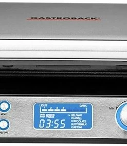 Waffelautomaten Gastroback Waffeleisen Advanced Control Waffelautomat Silber
