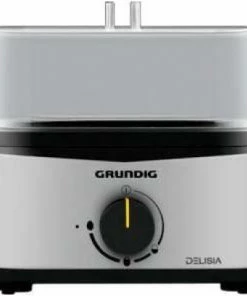 Grundig EB 8680 Eierkocher Edelstahl/schwarz