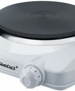 Geschirr- Und Kochplattenwärmer Steba KF 15 Kochplatte Weiß/schwarz