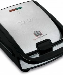 Waffelautomaten Tefal SW857D Waffelautomat Edelstahl/schwarz