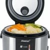 Dampfgarer & Reiskocher Steba RK 3 Dampfgarer Edelstahl/schwarz