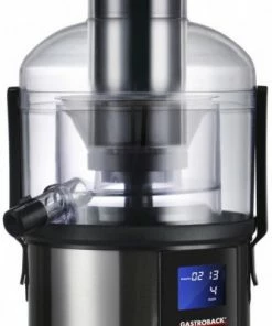 Entsafter & Zitruspressen Gastroback Easy Juicer Fun Entsafter Schwarz/edelstahl