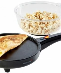 Popcorn, Schokolade & Co. Korona Popcorn- Und Crepes-Maker 41050 Schwarz -Küchenkleingeräte Verkäufe 73315fc5 5909 4d78 b6e3 8e521b3782cd 600x600
