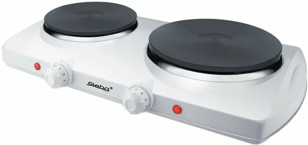 Geschirr- Und Kochplattenwärmer Steba KF 150 Doppelkochplatte Weiß/schwarz 1 Geschirr- Und Kochplattenwärmer Steba KF 150 Doppelkochplatte Weiß/schwarz