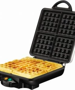 Waffelautomaten Unold 48266 Waffelautomat Silber/schwarz
