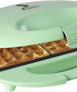 Waffelautomaten Bestron ASW 401 Waffelautomat Grün