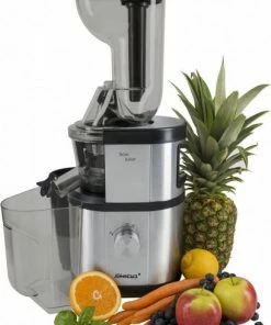 Entsafter & Zitruspressen Steba E 400 Slow-Juicer Entsafter Edelstahl
