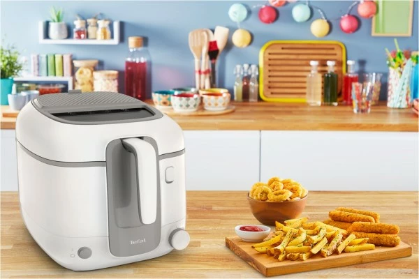 Fritteusen Tefal FR3100 Super Uno Access Fritteuse Weiß/grau 3 Fritteusen Tefal FR3100 Super Uno Access Fritteuse Weiß/grau – Bild 3