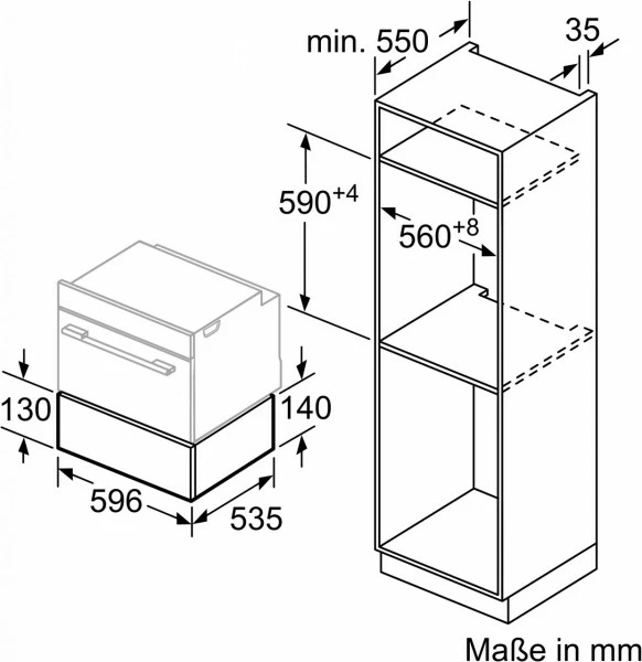 Geschirr- Und Kochplattenwärmer NEFF NZH 1710 N Zubehörschublade Edelstahl 3 Geschirr- Und Kochplattenwärmer NEFF NZH 1710 N Zubehörschublade Edelstahl – Bild 3