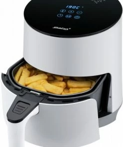 Fritteusen Steba HF 1000 Heißluft-Fritteuse Weiß/schwarz