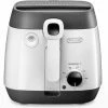 Fritteusen DeLonghi FS 6055 Fritteuse Weiß/anthrazit