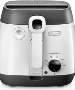Fritteusen DeLonghi FS 6055 Fritteuse Weiß/anthrazit
