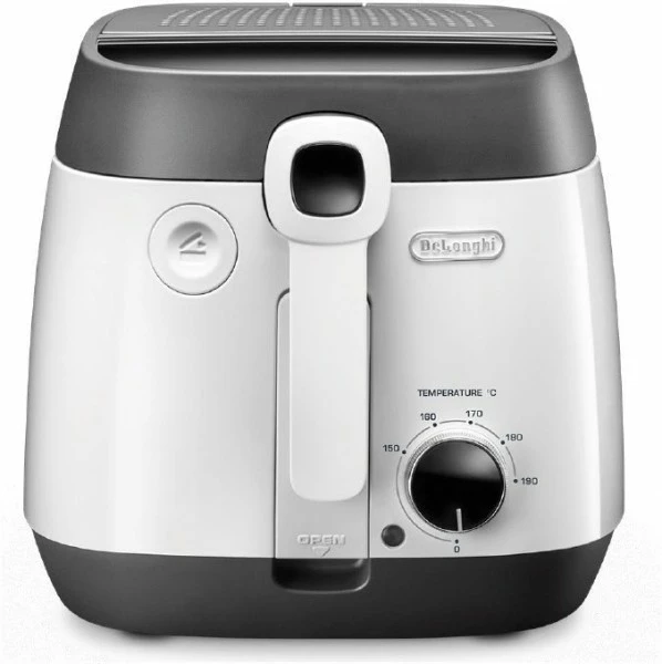 Fritteusen DeLonghi FS 6055 Fritteuse Weiß/anthrazit 1 Fritteusen DeLonghi FS 6055 Fritteuse Weiß/anthrazit