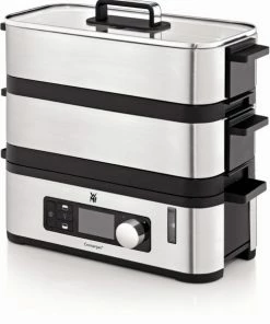 Dampfgarer & Reiskocher WMF KÜCHENminis Vitalis E Dampfgarer Cromargan Matt