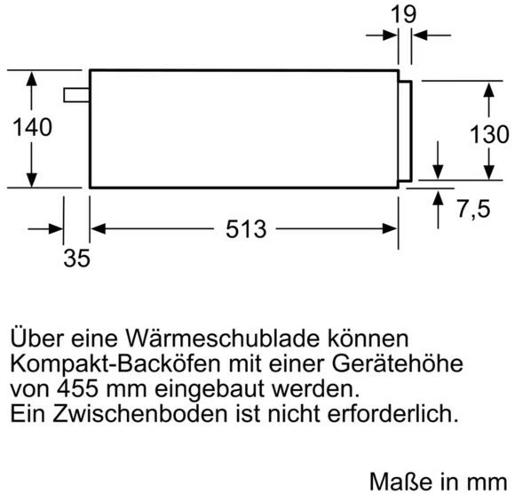 Geschirr- Und Kochplattenwärmer Bosch BIC630NB1 Speisen-/Geschirrwärmer Schwarz 4 Geschirr- Und Kochplattenwärmer Bosch BIC630NB1 Speisen-/Geschirrwärmer Schwarz – Bild 4