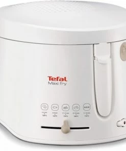 Fritteusen Tefal FF1000 MaxiFry Fritteuse Weiß
