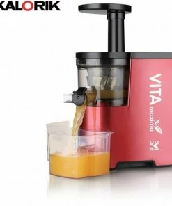 Entsafter & Zitruspressen Kalorik TKG FE 1010 Entsafter Metallic Rot