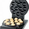 Waffelautomaten Steba CM 3 - 3in1 Donut/Muffin/Cake Pop Maker Edelstahl/schwarz