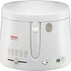 Fritteusen Tefal FF1001 MaxiFry Mit Timer Fritteuse Weiß/greige