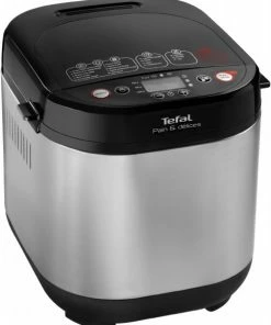 Brotbackautomaten Tefal PF240E Pain Delice Brotbackautomat Schwarz/edelstahl