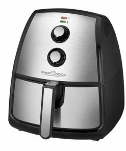 Fritteusen ProfiCook PC-FR 1115 H Heißluft-Fritteuse Edelstahl/schwarz