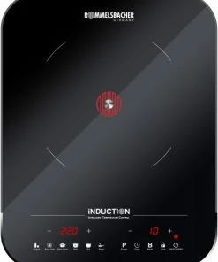 Geschirr- Und Kochplattenwärmer Rommelsbacher CTS 2000/IN Induktionskochplatte Schwarz/silber