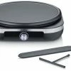 Crepes-Maker Severin CM 2199 Crepesmaker Edelstahl-gebürstet/schwarz