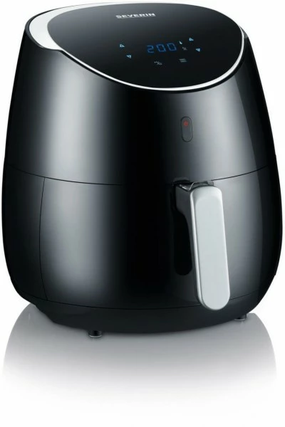 Fritteusen Severin FR 2445 Heißluft-Fritteuse XXL Schwarz/silber-metallic 1 Fritteusen Severin FR 2445 Heißluft-Fritteuse XXL Schwarz/silber-metallic