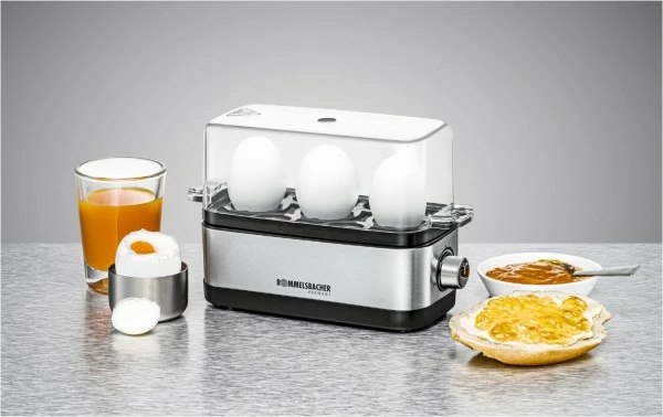 Rommelsbacher ER 300 Eierkocher Edelstahl/schwarz 6 Rommelsbacher ER 300 Eierkocher Edelstahl/schwarz – Bild 6