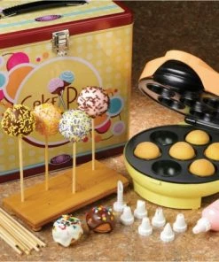 Waffelautomaten Simeo FC 610 CakePopMaker Gelb