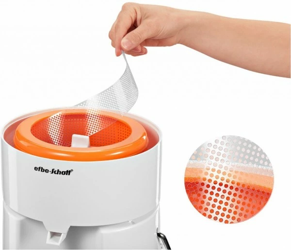 Entsafter & Zitruspressen Efbe-Schott E 2 Malina Entsafter Weiß 2 Entsafter & Zitruspressen Efbe-Schott E 2 Malina Entsafter Weiß – Bild 2