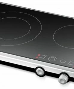 Geschirr- Und Kochplattenwärmer Rommelsbacher CT 3400/E Doppelkochplatte Edelstahl